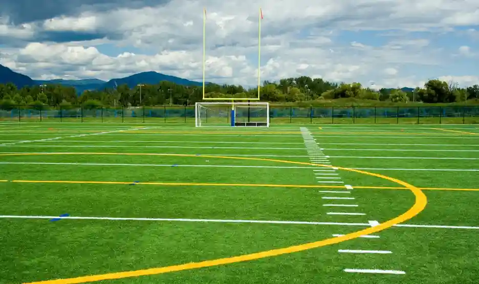 Artificial sports turf for football fields in UAE