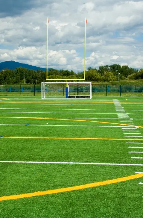 Artificial sports turf for football fields in UAE