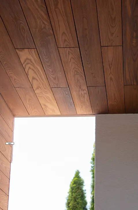 Luxury Teak Wall Cladding in UAE| EXIT™ – Weatherproof & Low Maintenance