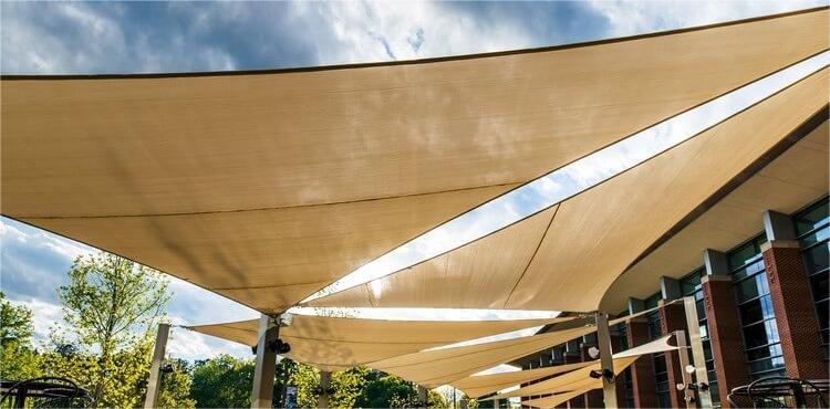 Car parking shade structures for commercial and residential areas in UAE